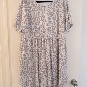 Leopard Print Dress